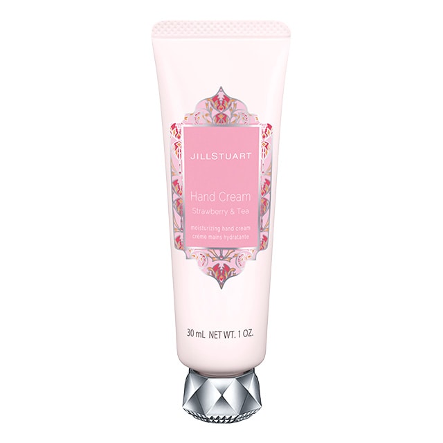 JILL STUART Hand Cream “Strawberry & Tea” | Fresh & Sweet Hydration with Black Tea & White Strawberry