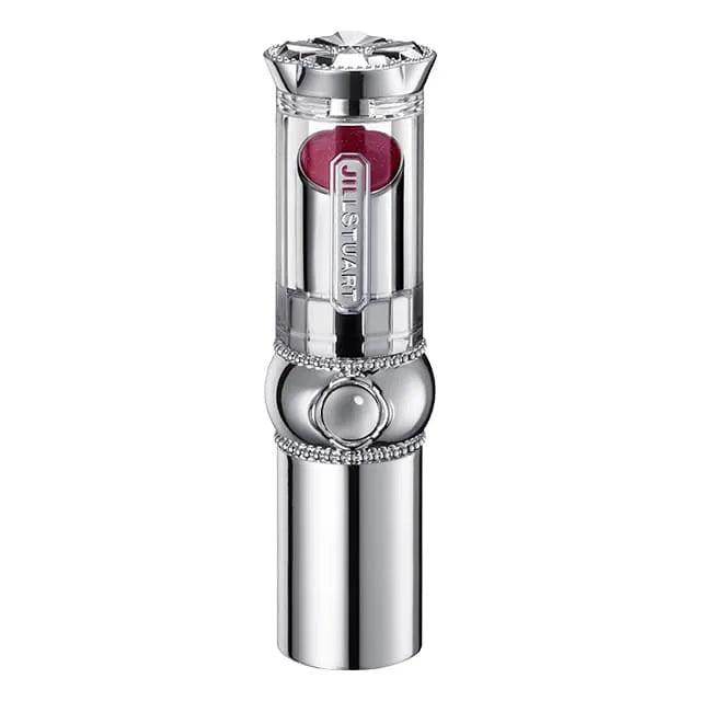 Jill Stuart Rouge Lip Blossom Petal Glow | Fresh Dew-Kissed Lipstick with Glossy Sheen