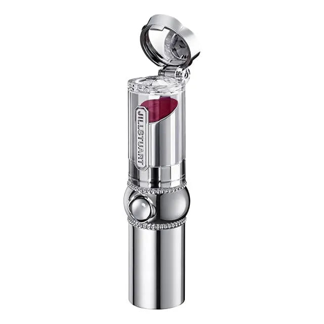Jill Stuart Rouge Lip Blossom Petal Glow | Fresh Dew-Kissed Lipstick with Glossy Sheen