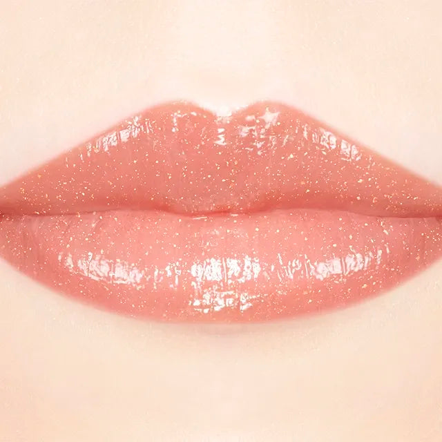 Jill Stuart Rouge Lip Blossom Petal Glow | Fresh Dew-Kissed Lipstick with Glossy Sheen