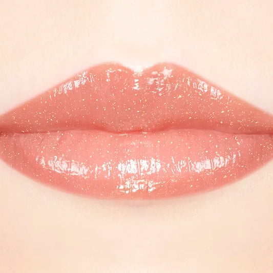 Jill Stuart Rouge Lip Blossom Petal Glow | Fresh Dew-Kissed Lipstick with Glossy Sheen