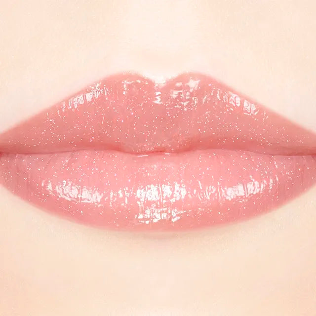 Jill Stuart Rouge Lip Blossom Petal Glow | Fresh Dew-Kissed Lipstick with Glossy Sheen