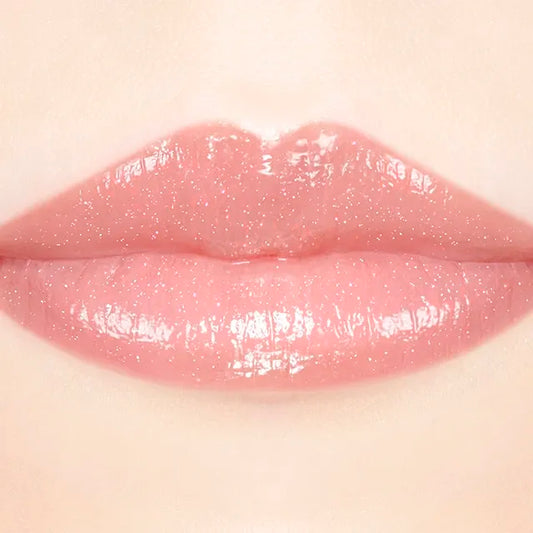 Jill Stuart Rouge Lip Blossom Petal Glow | Fresh Dew-Kissed Lipstick with Glossy Sheen