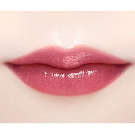JILL STUART Lip Blossom Glow | Long-Lasting Glossy Lipstick with Hydrating Oils & Floral Design