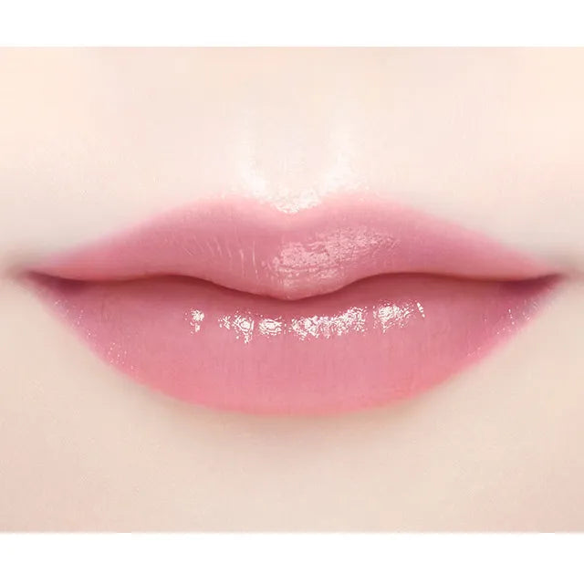 JILL STUART Lip Blossom Glow | Long-Lasting Glossy Lipstick with Hydrating Oils & Floral Design