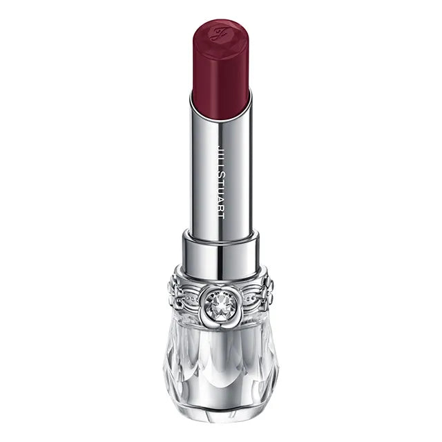 JILL STUART Lip Blossom Glow | Long-Lasting Glossy Lipstick with Hydrating Oils & Floral Design