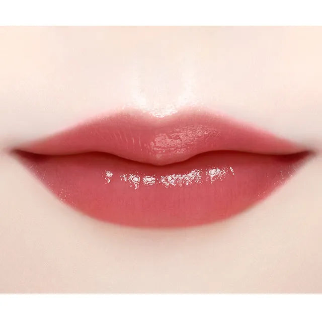 JILL STUART Lip Blossom Glow | Long-Lasting Glossy Lipstick with Hydrating Oils & Floral Design