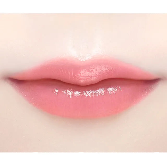 JILL STUART Lip Blossom Glow | Long-Lasting Glossy Lipstick with Hydrating Oils & Floral Design