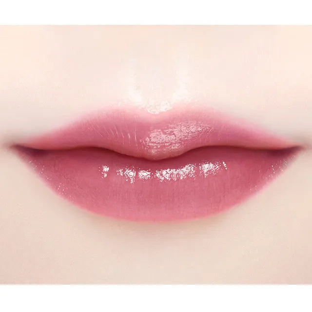 JILL STUART Lip Blossom Glow | Long-Lasting Glossy Lipstick with Hydrating Oils & Floral Design