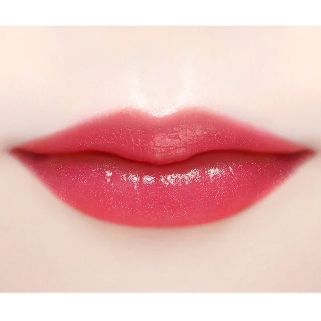 JILL STUART Lip Blossom Glow | Long-Lasting Glossy Lipstick with Hydrating Oils & Floral Design