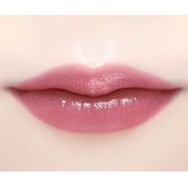 JILL STUART Lip Blossom Glow | Long-Lasting Glossy Lipstick with Hydrating Oils & Floral Design