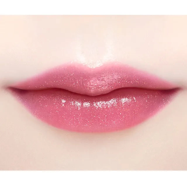 JILL STUART Lip Blossom Glow | Long-Lasting Glossy Lipstick with Hydrating Oils & Floral Design