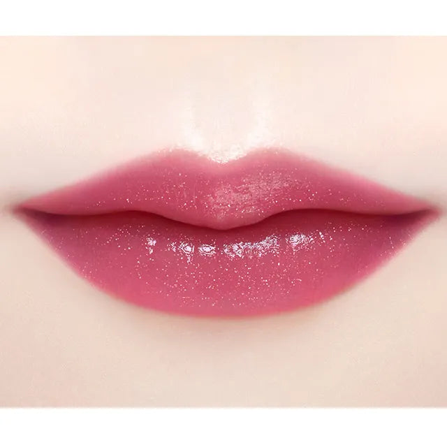 JILL STUART Lip Blossom Glow | Long-Lasting Glossy Lipstick with Hydrating Oils & Floral Design