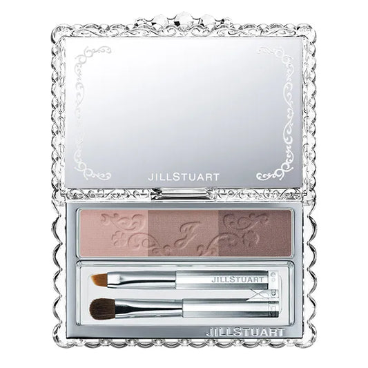 Jill Stuart Bloom Nuance Brow Palette | Long-Lasting Airy Eyebrow Powder with Limited-Edition Colors