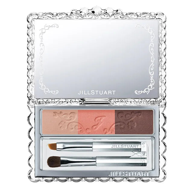 Jill Stuart Bloom Nuance Brow Palette | Long-Lasting Airy Eyebrow Powder with Limited-Edition Colors