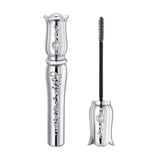 Jill Stuart Blooming Lash Film Curler | Limited-Edition Pink Brown Mascara for Long-Lasting Curl