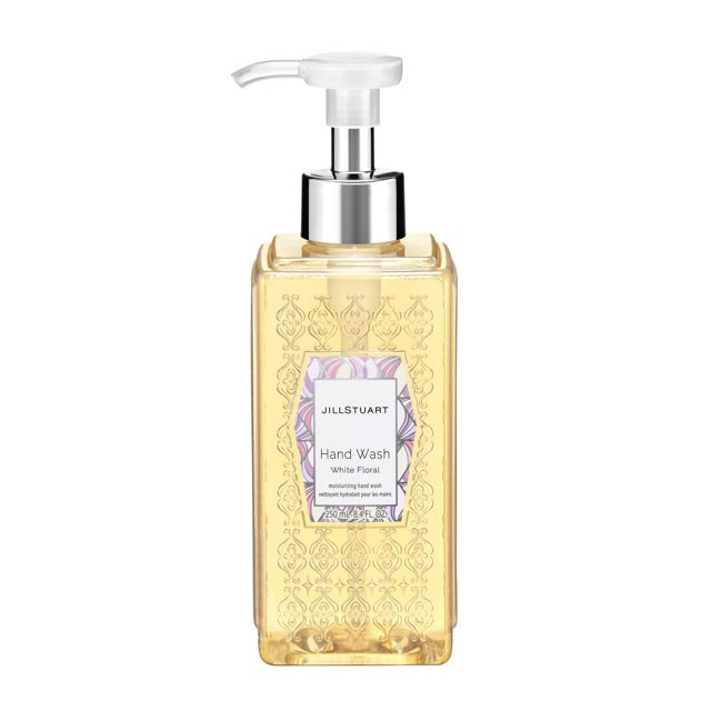 JILL STUART Hand Wash – White Floral | Gentle Foaming Hand Soap with Hydrating Extracts