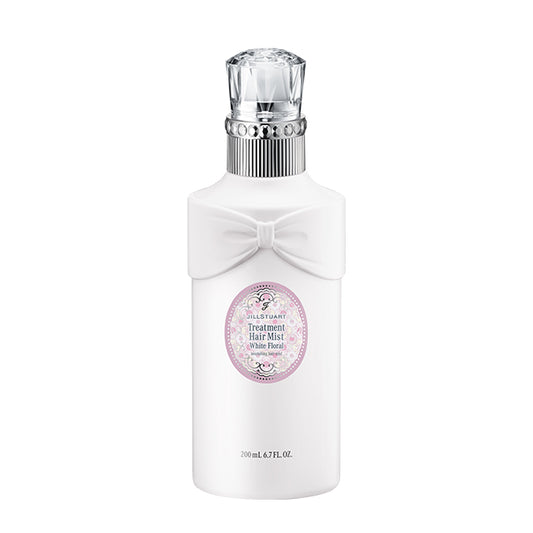 JILL STUART White Floral Treatment Hair Mist | Hydrating & Repairing Leave-In Mist for Silky Shine