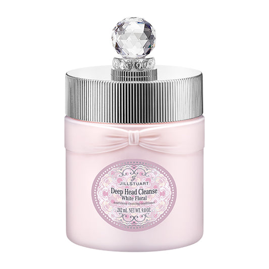 JILL STUART White Floral Deep Head Cleanse | 3-in-1 Cream Shampoo, Conditioner & Scalp Care