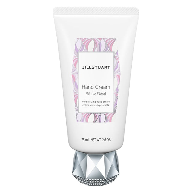 JILL STUART White Floral Hand Cream | Moisturizing Hand Care with Botanical Oils & Superfruit Extracts