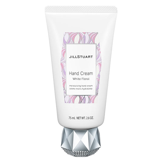 JILL STUART White Floral Hand Cream | Moisturizing Hand Care with Botanical Oils & Superfruit Extracts