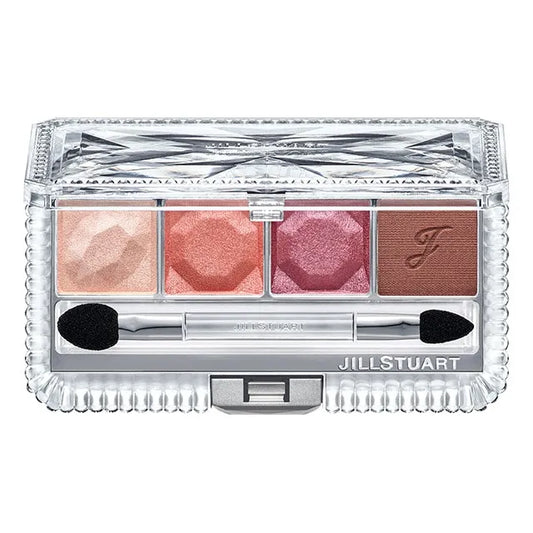 JILL STUART Eternal Couture Eyes Velvet | 4-Color Eyeshadow Palette – 08 Fig & Grape