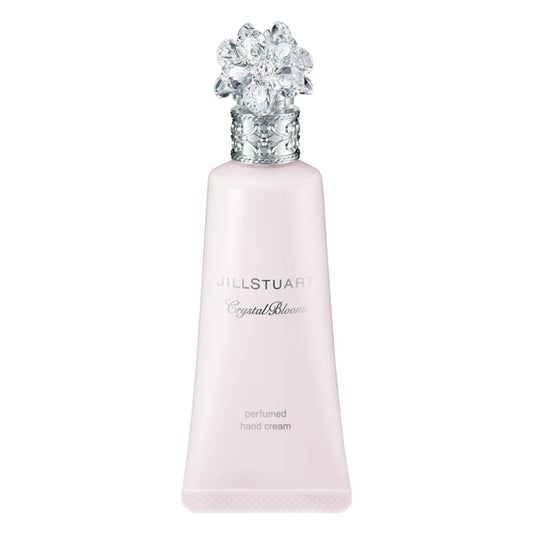 JILL STUART Crystal Bloom Perfumed Hand Cream | Elegant Floral Hydration with Edelweiss & Rose Extracts