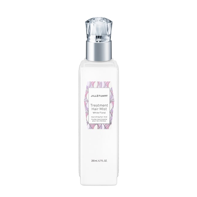 JILL STUART Treatment Hair Mist – White Floral | Hydrating Shine Spray for Silky, Glossy Hair