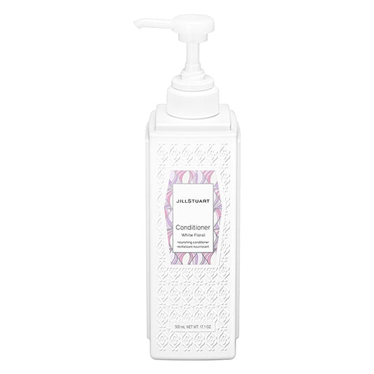 JILL STUART White Floral Conditioner | Smoothing & Color-Protect Conditioner with Macadamia Oil & Botanical Extracts