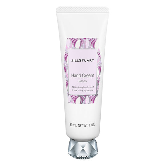 JILL STUART Hand Cream “Roses” | Moisturizing Floral Care with Rose, Raspberry & Coconut Oil