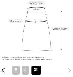 DISCOAT Rib Knit Narrow Skirt  Stretchy Slim Silhouette Skirt with Back Slit (WEB Limited)
