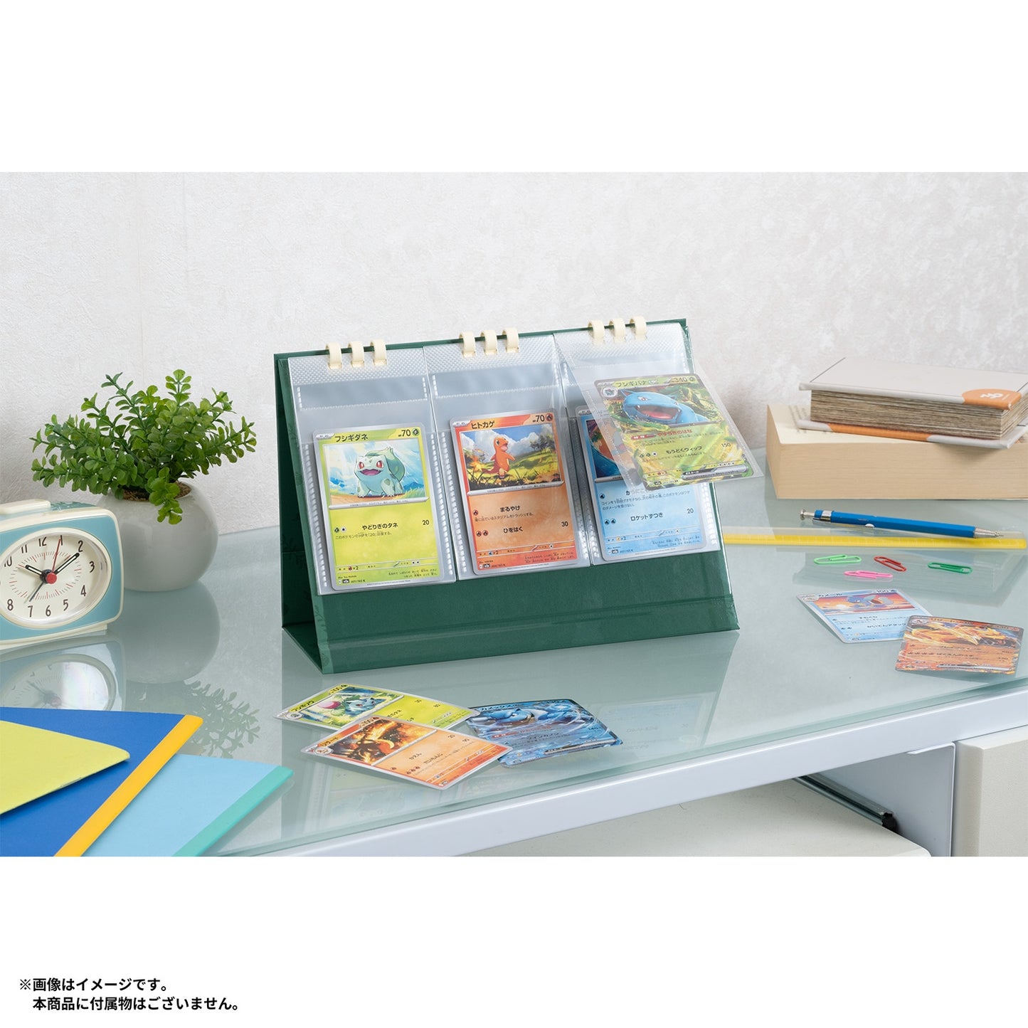 Pokémon TCG Desktop File – Pikachu | 42-Card Storage & Display Binder