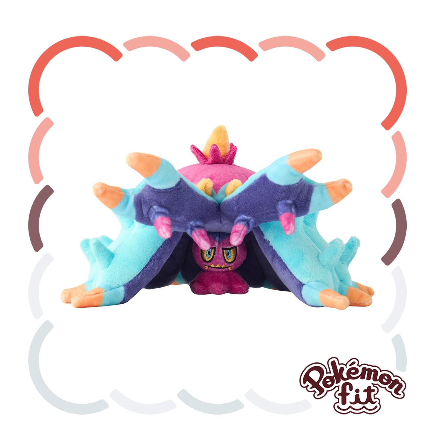 Pokémon Fit Toxapex Plush – The Spiky Protector from Alola