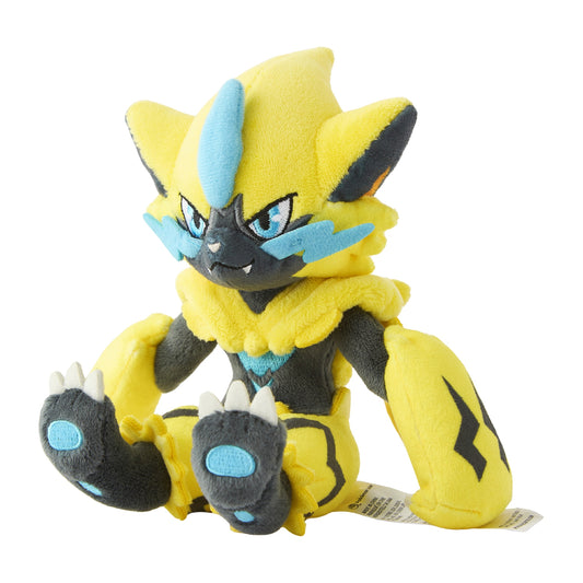 Pokémon Fit Plush - Zeraora (ゼラオラ) Mythical Thunderclap Collectible
