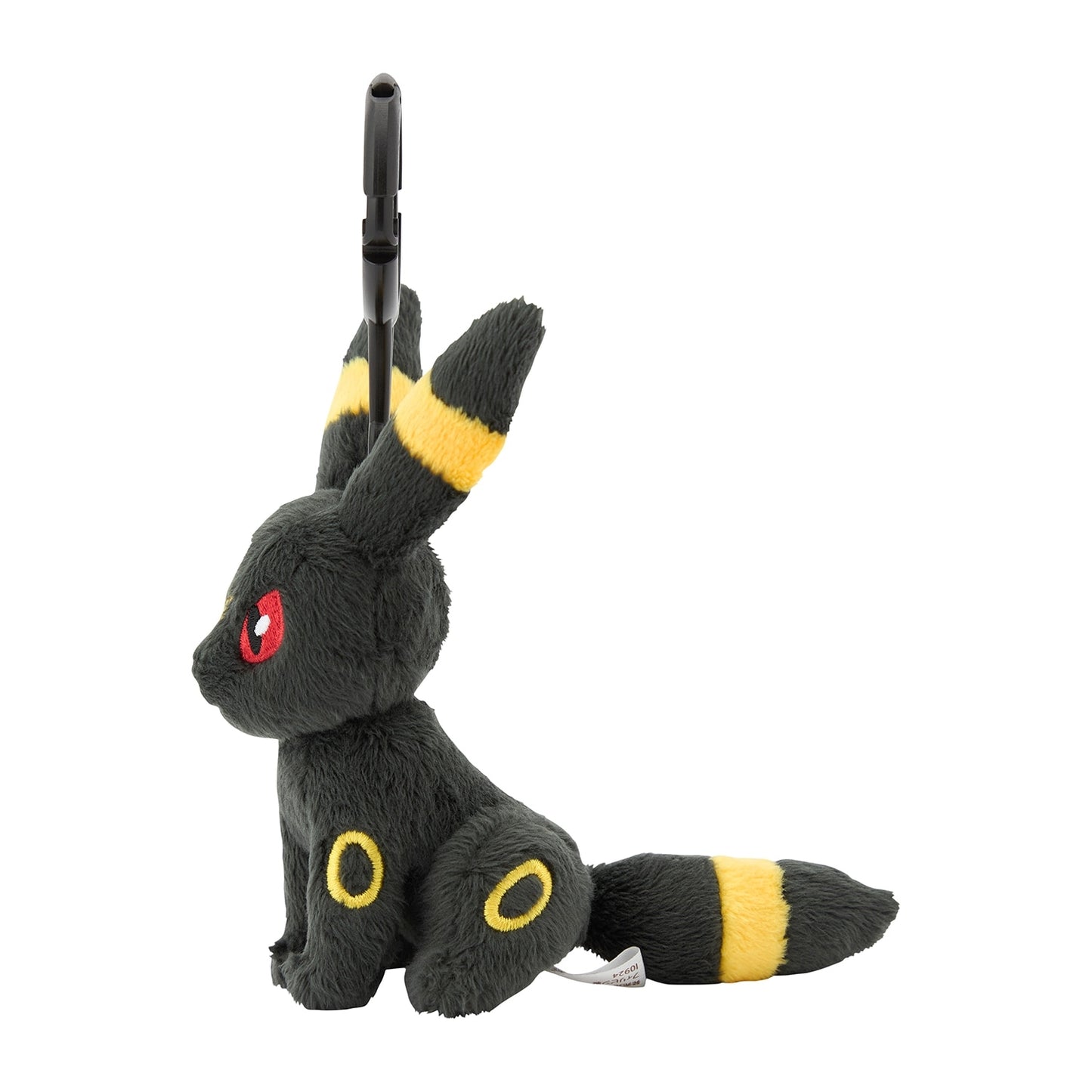 Pokémon Umbreon Mascot Plush with Poké Ball Carabiner – Clip-On Companion