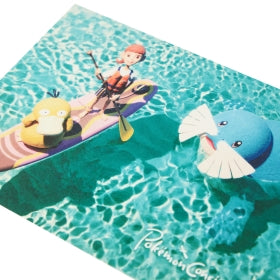 Pokémon Concierge Postcard Set (6 pcs) | Seaside Scene Collection | Official Pokémon Stationery
