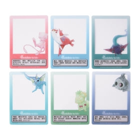 Pokémon “Invisible to Me” Photo Card Set | 6 Transparent Collectible Cards