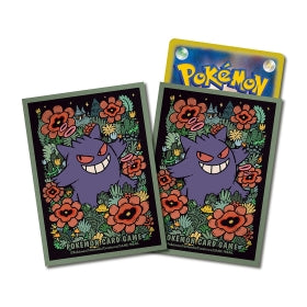 Pokémon TCG Premium Gloss Deck Shield – Gengar [Green] | 64-Pack Protective Card Sleeves