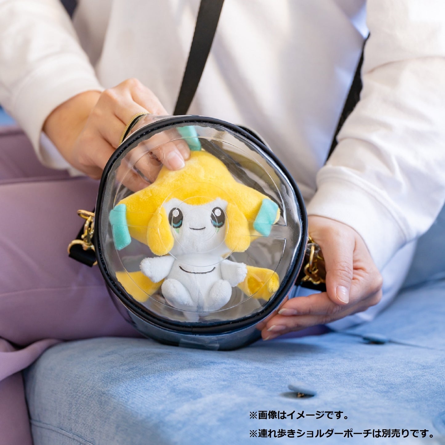 Pokémon Fit Jirachi Plush – Wish Pokémon from Hoenn (Palm-Sized Collectible)
