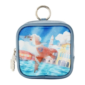 Pokémon “Invisible to Me” Pouch Latias & Mew | Mini Transparent Bag with Carabiner