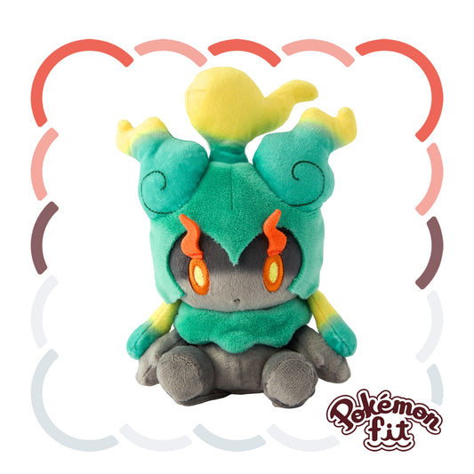 Pokémon Fit Marshadow (Full Power Form) Plush – Ghostly Fighting Spirit (Palm-Sized Collectible)