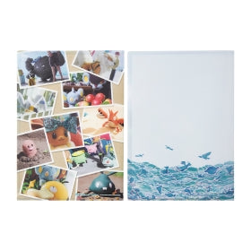 Pokémon Concierge A4 Clear File Set (2 Sheets) | Featuring Haru, Psyduck & Spheal | Official Pokémon Stationery
