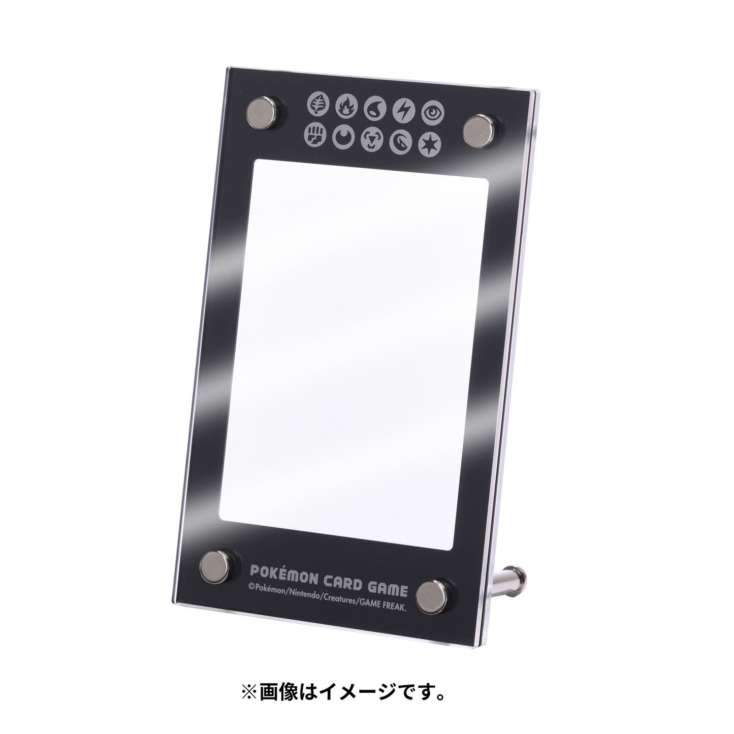 Pokémon TCG Display Frame Black ver.2 | Premium Acrylic Card Stand & Collector’s Display