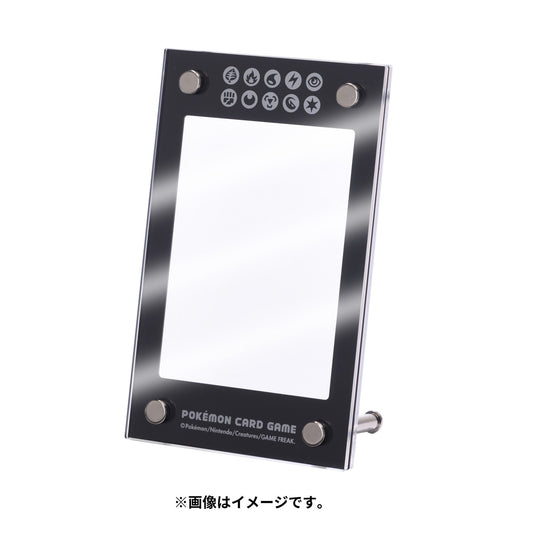 Pokémon TCG Display Frame Black ver.2 | Premium Acrylic Card Stand & Collector’s Display