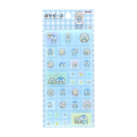 Pokémon Peace Tile Sticker “Piplup & Rowlet” | 3D Puffy Design | Cut & Customize Decoration Seal