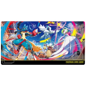 Pokémon TCG Rubber Playmat “Mega Evolution ex” | Half-Size Playmat for One Player | Official Pokémon Card Game Accessory