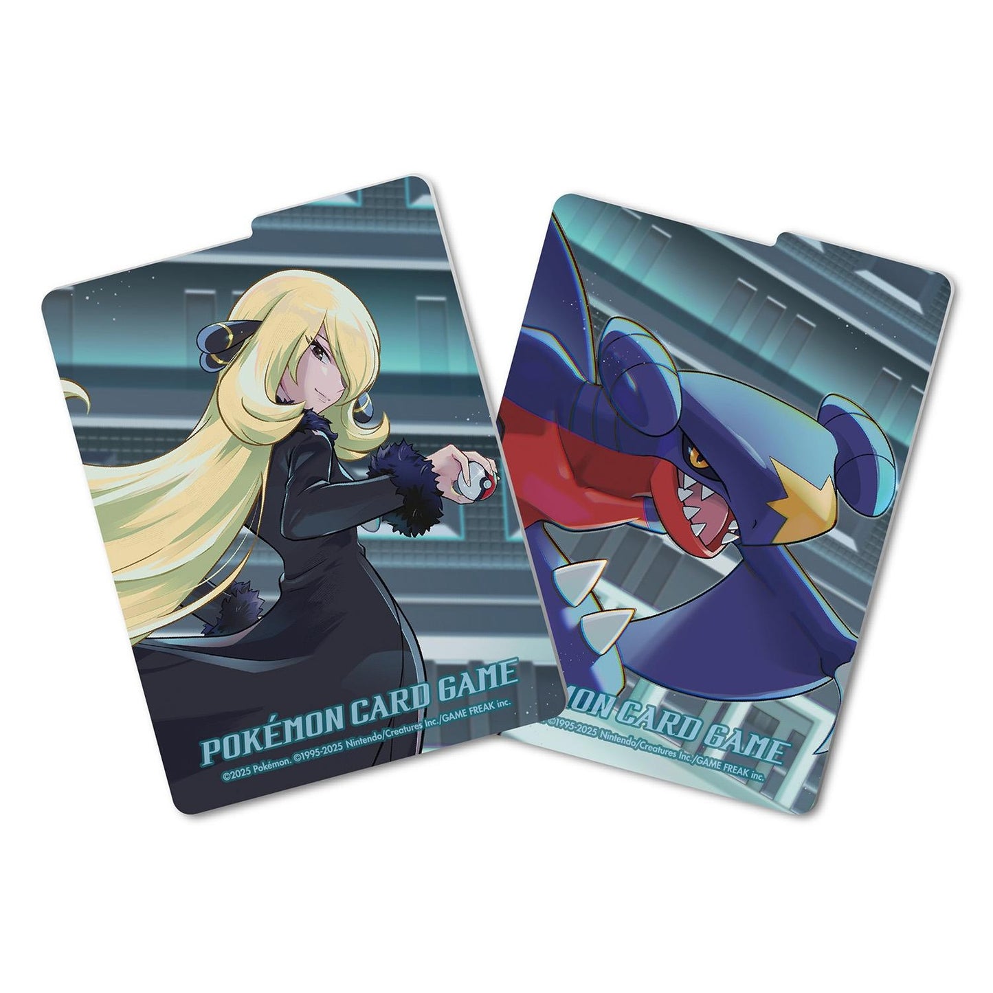 Pokémon TCG Deck Case Cynthia & Garchomp | Elegant Trainer & Partner Pokémon Design