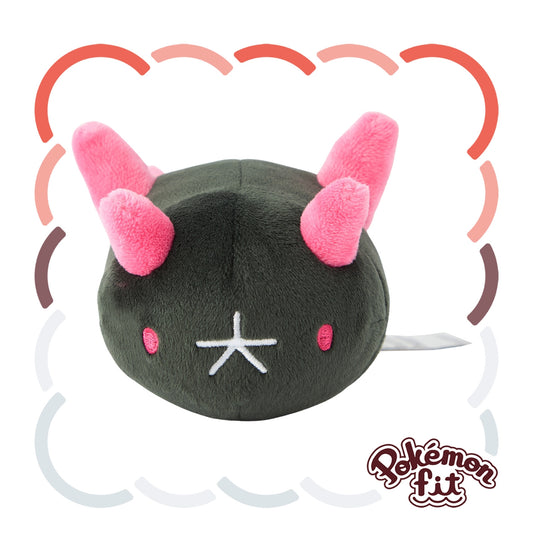 Pokémon Fit Pyukumuku Plush – Alola Region Sea Cucumber Pokémon (Palm-Sized Collectible)