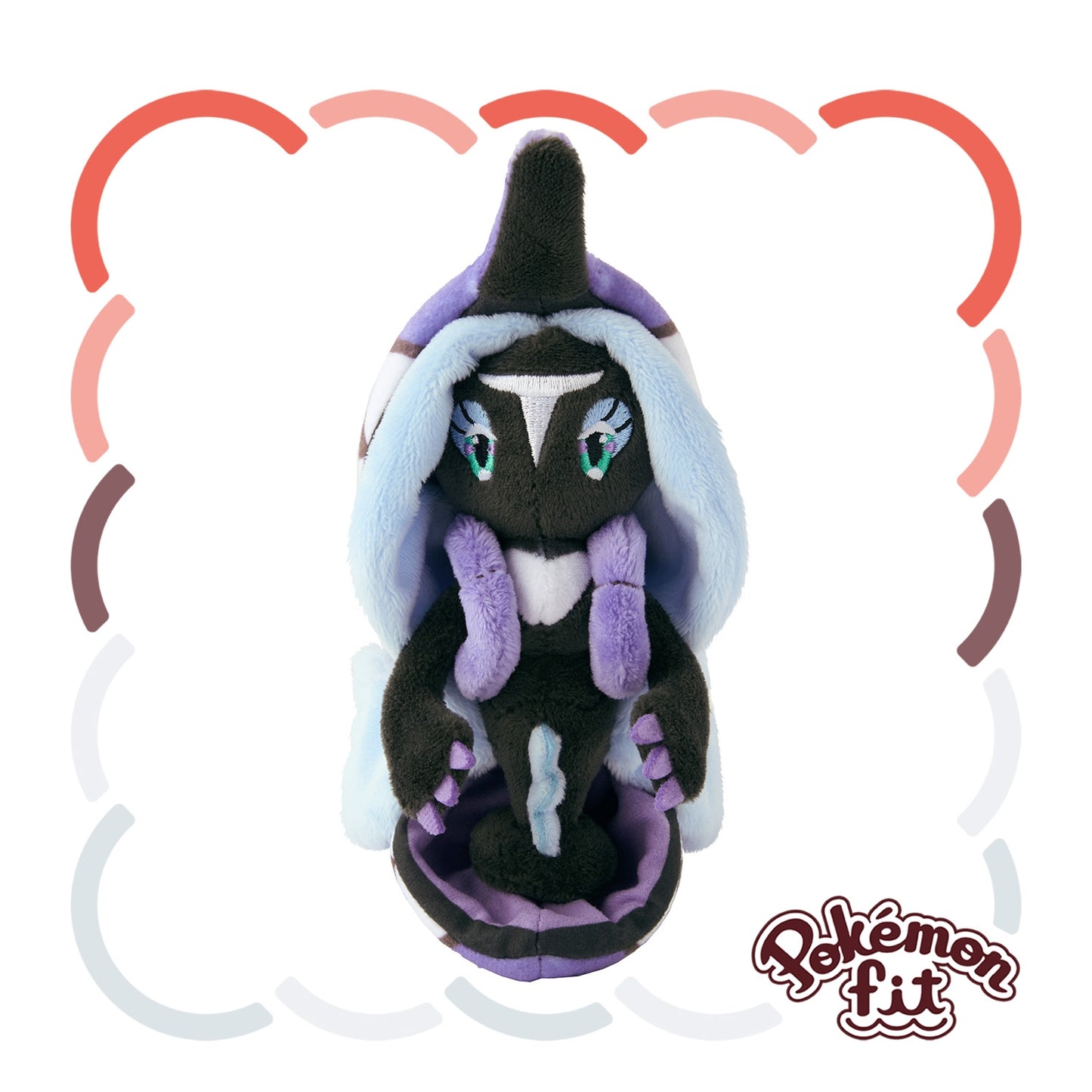 Pokémon Fit Tapu Fini Plush – Guardian Deity of Poni Island (Palm-Sized Collectible)