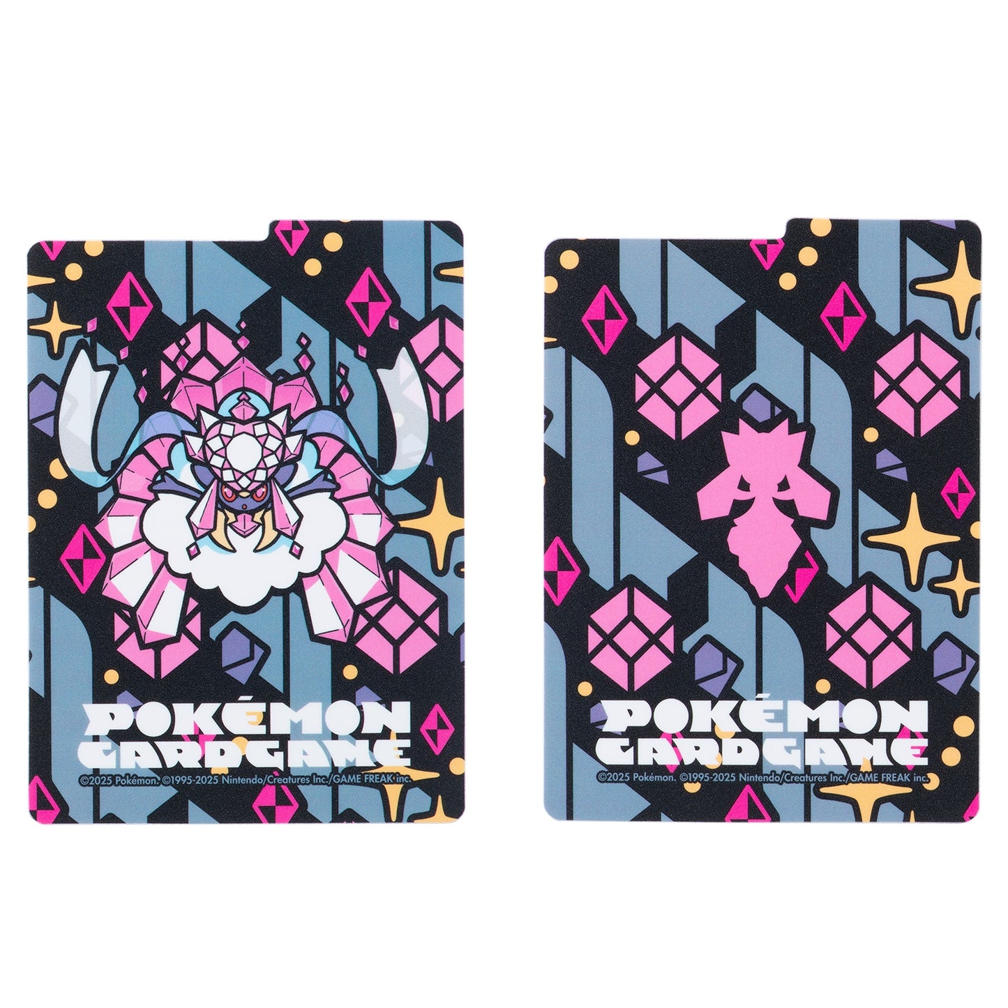Pokémon TCG Flip Deck Case – Mega Diancie | Glossy Black Design